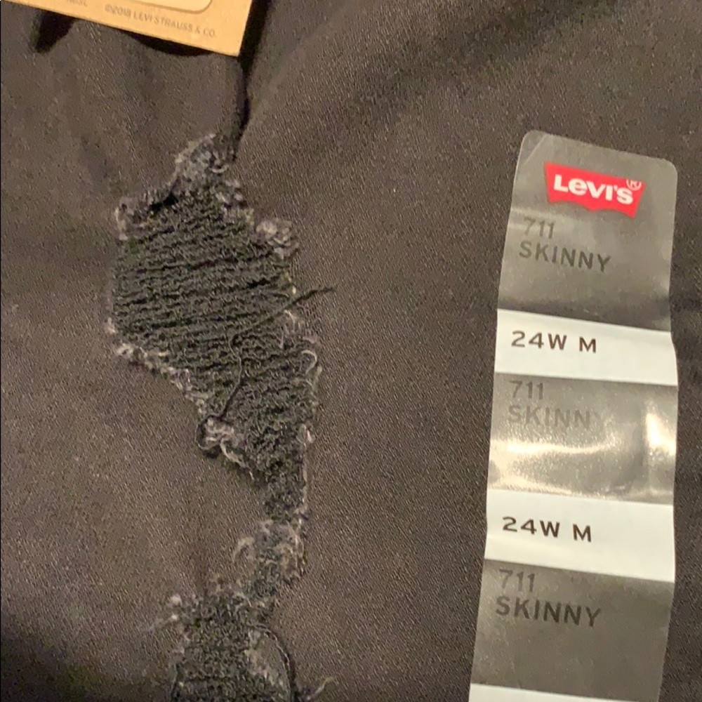 Levi’s 711 Skinny Ladies Plus Jeans - Picture 12 of 14